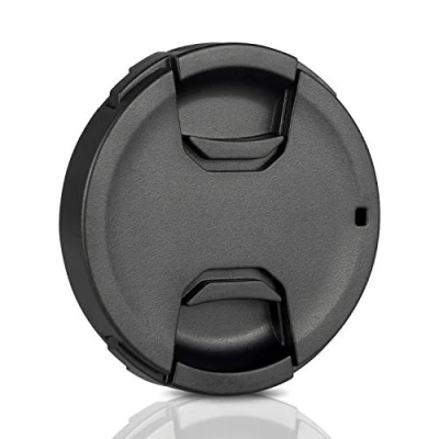 Abbildung von Ares Foto® 77mm Snap On Objektivdeckel, extra Starke Federn, Kamera Schutzdeckel aus 100% recyceltem Kunststoff kompatibel mit Nikon, Canon, Sony, Sigma, Tamron, Olympus, Fujifilm ...