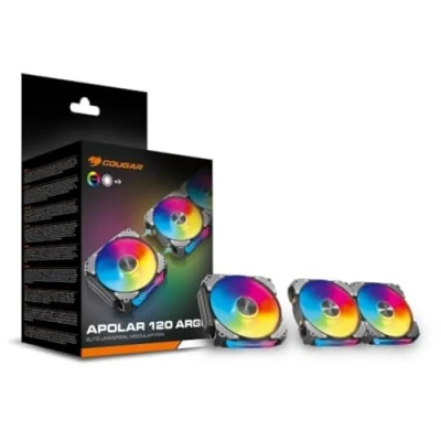 Abbildung von COUGAR Apolar 120 ARGB (3er Pack) / Elite Universal Modular Fan Schwarz