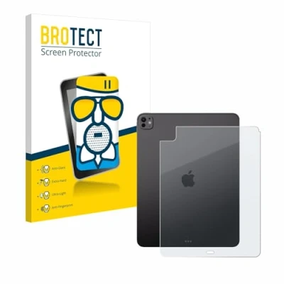 Abbildung von BROTECT Entspiegelungs Schutzglas für Apple iPad Pro 13&quot; WiFi 2024 (Rückseite) Schutz Folie Panzerfolie Glas Matt [Kratzfest 9H, Anti Reflex]