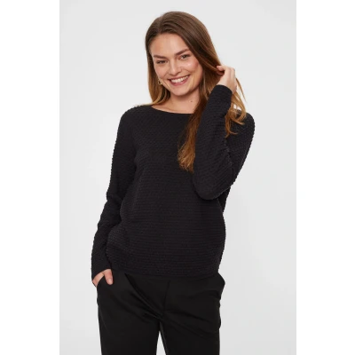 Abbildung von FREEQUENT Strickpullover FQDODO mit Strick Knoten Details