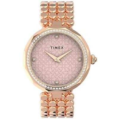 Abbildung von Timex Asheville Uhr Rose goldcoloured, Größe: One Size, gold coloured