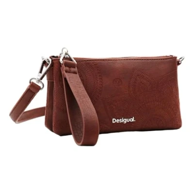 Abbildung von Desigual Women&#039;s Accessories PU Others Bi Fold Wallet, Brown