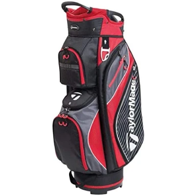 Abbildung von TaylorMade Pro Cart 6 Black/Charcoal/Red Bag 2018