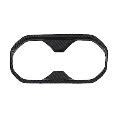 Abbildung von Ukbzxcmws Carbon Fiber Front Wasser Tasse Abdeckung Trim Für MG4 EVMulan 2022 2023 2024 Slot Dekorative Auto Zubehör Cup