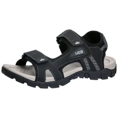 Abbildung von LICO Trekkingsandale, Herren, Größe: 41, Schwarz grau Schuhe