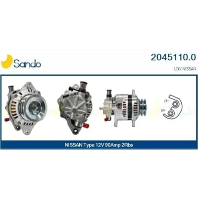 Abbildung von CASCO CAL45110AS Lichtmaschine 12V 90A
