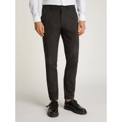 Abbildung von Calvin Klein Chinohose &quot;SATEEN STRETCH SLIM CHINO&quot;, mit Logopatch