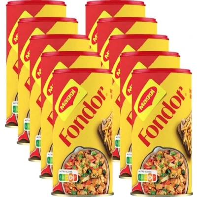 Abbildung von MAGGI Fondor Würzmittel für Gemüse, Fleisch oder Fisch, Gewürz Suppen Salate, 10er Pack (10 x 200g)
