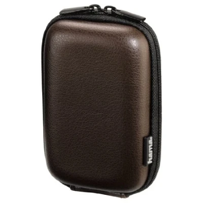 Abbildung von Hama Hardcase Kameratasche für eine Digitalkamera, Leather Look 60H, Braun