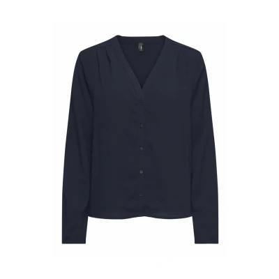 Abbildung von ONLY Bluse, Damen, Größe: Medium, Night sky