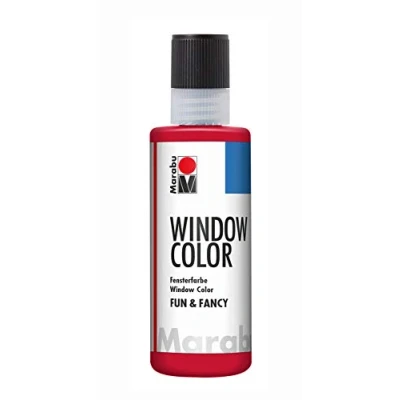 Abbildung von Marabu Fenstersticker Fun &amp; Fancy, 80 ml