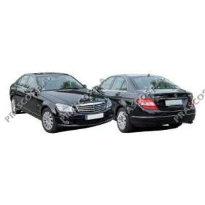Abbildung von PRASCO ME0291232 Rahmen, Nebelscheinwerfer MERCEDES BENZ: C Klasse Limousine, T modell