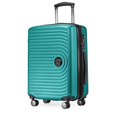 Abbildung von Hauptstadtkoffer Hartschalen Trolley &quot;Mitte, türkis, 55 cm&quot;, 4 Rollen, Koffer Handgepäck Reisegepäck TSA Schloss