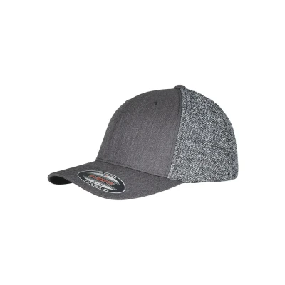 Abbildung von Flexfit Cap, Größe: L/XL, Black/greymelange