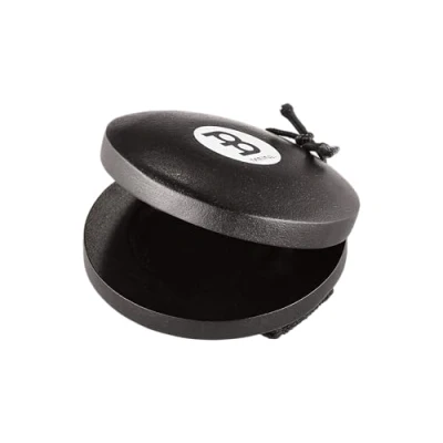 Abbildung von Meinl Percussion Cajon Ring Castanet Wood Castagnetten für zur Befestigung am Finger Add On/Cajon Zubehör Siam Eiche, Schwarz (CRC1BK)