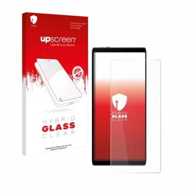 Abbildung von upscreen Schutzglas für Samsung Galaxy Tab S9 FE Schutzfolie, Glas Folie [Klar, 9H Panzerschutz, Anti Fingerprint]