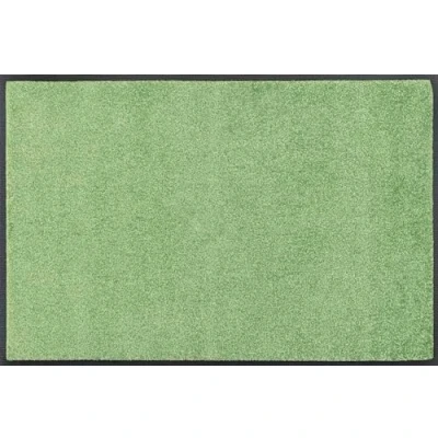Abbildung von wash+dry Fußmatte, Lime Lagoon 40x60cm, innen und außen, waschbar, grün