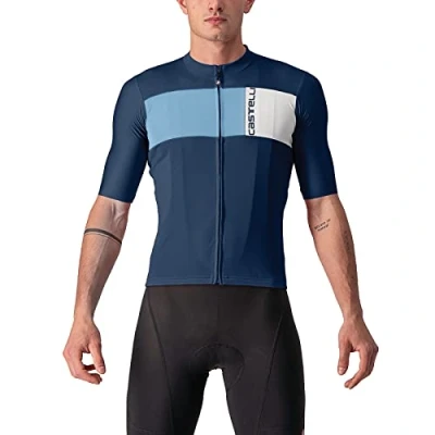 Abbildung von CASTELLI 4522023 424 PROLOGO 7 Jersey T Shirt Men&#039;s Belgier Blau/Antriebsblau Silbergrau S
