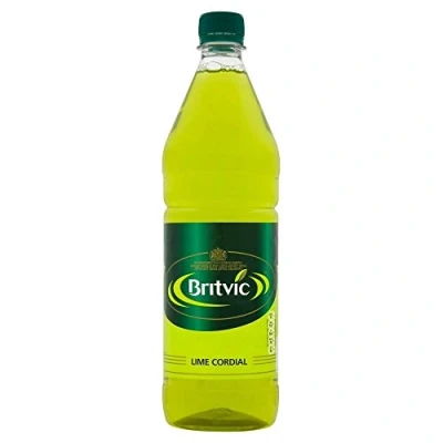 Abbildung von Britvic Lime Cordial (1 l) Packung mit 2