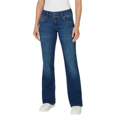 Abbildung von Pepe Jeans Straight Venus Leg, Damen, Größe: 31x32, Blue denim