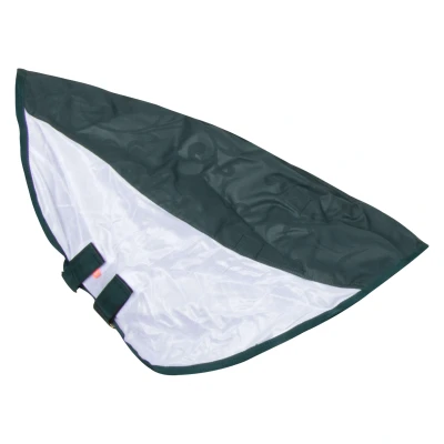 Abbildung von Halsteil Regen &amp; Fliegendecke 600D IRHSuper dry forest green