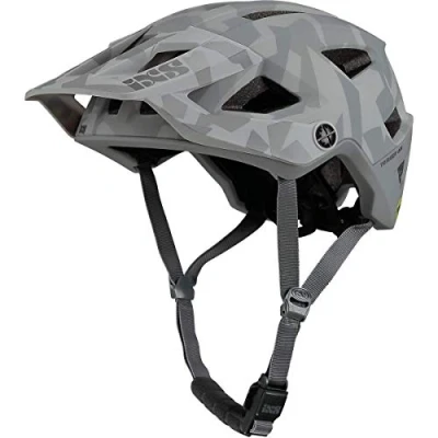 Abbildung von IXS Trigger Am MIPS Mountainbike/E Bike/Fahrradhelm, Grau mit Camouflage Muster, Taille SM (54 58cm)