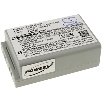 Abbildung von Akku für Casio Typ HA K23XLBAT, 3,7V, Li Ion