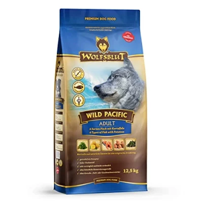 Abbildung von Wolfsblut Wild Pacific 12,5 kg Seefisch Trockenfutter Hundefutter Getreidefrei