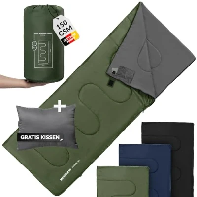 Abbildung von Montaray Deckenschlafsack ohne Kapuze Winter