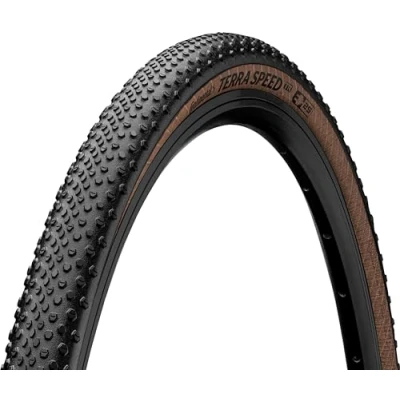 Abbildung von Continental Unisex Adult Terra Speed Bicycle Tire, Black/Transparent, 28&quot;, 700 x 45C, 28 1.70