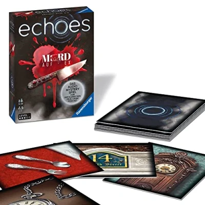 Abbildung von Ravensburger Spiel, Audio Mystery Spiel echoes Mord auf Ex, Made in Europe, FSC® schützt Wald weltweit