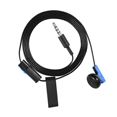 Abbildung von Lazmin Gaming Ohrhörer, 3,5 mm Mono In Ear Kopfhörer mit Mikrofon, passend für Controller