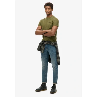 Abbildung von Superdry Essential Tshirt basic, Herren, Größe: Large, Khaki