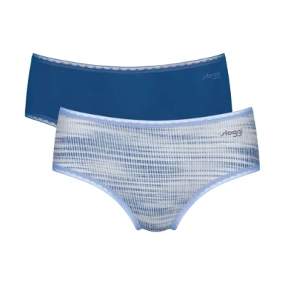Abbildung von sloggi Damen GO Tai C2P, BLUE DARK Combination, S