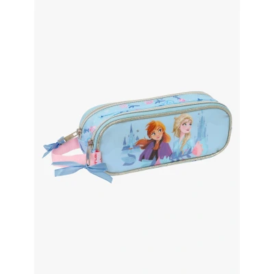 Abbildung von Disney Die Eiskönigin Doppel Federmäppchen Ice Magic, Hellblau