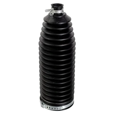 Abbildung von FEBI BILSTEIN 175743 Faltenbalgsatz, Lenkung Thermoplast Vorderachse links, rechts mit Schellen VOLKSWAGEN: Transporter 5 Bus