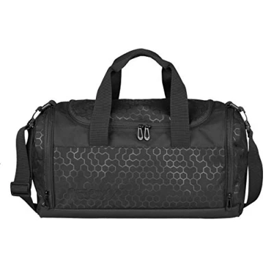 Abbildung von neoxx Sporttasche Champ, Lost in black, aus recycelten PET Flaschen