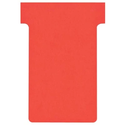 Abbildung von FRANKEN Kartentafel Zubehör T Karten, Index 2, 100 Stück, rot, TK201