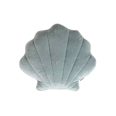 Abbildung von VERTBAUDET Kinder Kissen,Muschel&quot; blau/grau ONE SIZE