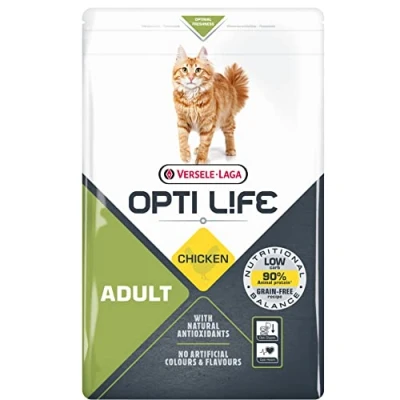 Abbildung von Opti Life Cat Adult Huhn Katzenfutter 2,5 kg...