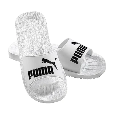 Abbildung von PUMA Purecat Dusch und Badeschuhe Slipper Statement Deluxe Edition White Gr. 40.5