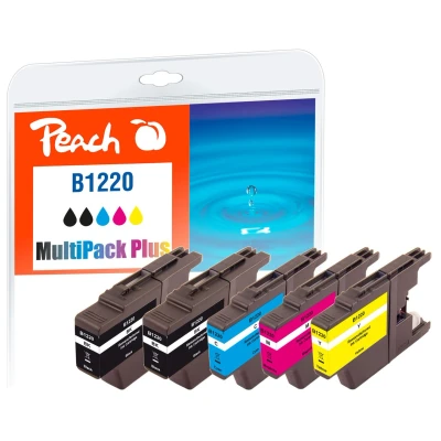 Abbildung von Spar Plus Pack Tintenpatronen ersetzt Brother LC 1220