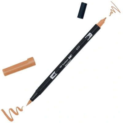 Abbildung von Tombow brush pen ABT dual Saddle brown