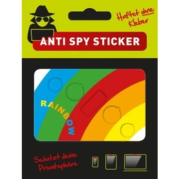 Abbildung von Camblock Webcam Cover, OHNE Klebstoff, 5er Set Typ Rainbow, Abdeckung, Sticker