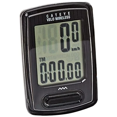 Abbildung von CatEye Velo Wireless CC VT230W Fahrradcomputer, Schwarz