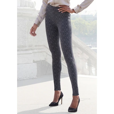Abbildung von LASCANA Leggings, mit Ajourstrickmuster
