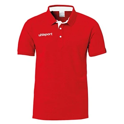 Abbildung von uhlsport Herren Poloshirt Essential Prime Polo Shirt, Rot, 5XL, 100214906