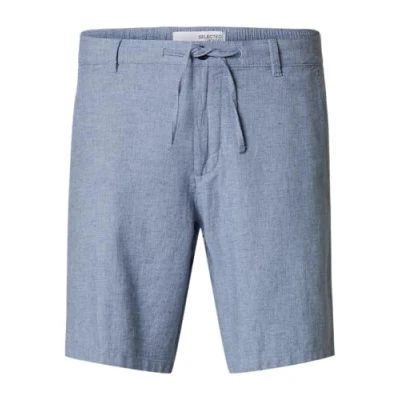Abbildung von Selected Homme Slhregularbrody NOOS Shorts, Herren, Größe: Large, Cashmere blue