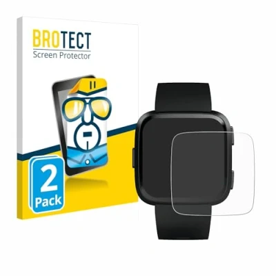 Abbildung von BROTECT (2 Stück Schutzfolie für Fitbit Versa/Lite/Special Edition Displayschutz Folie Ultra Klar