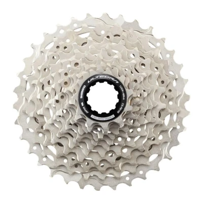 Abbildung von Kassette 12 Fach Shimano Ultegra CS R8100 11 34Z Silber